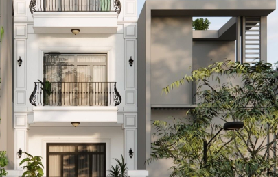 Thiết kế và thi công nhà phố tại TP Bắc Giang